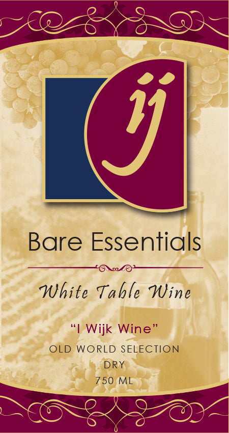 Wine:  Bare Essentials - 750 ml Bottle