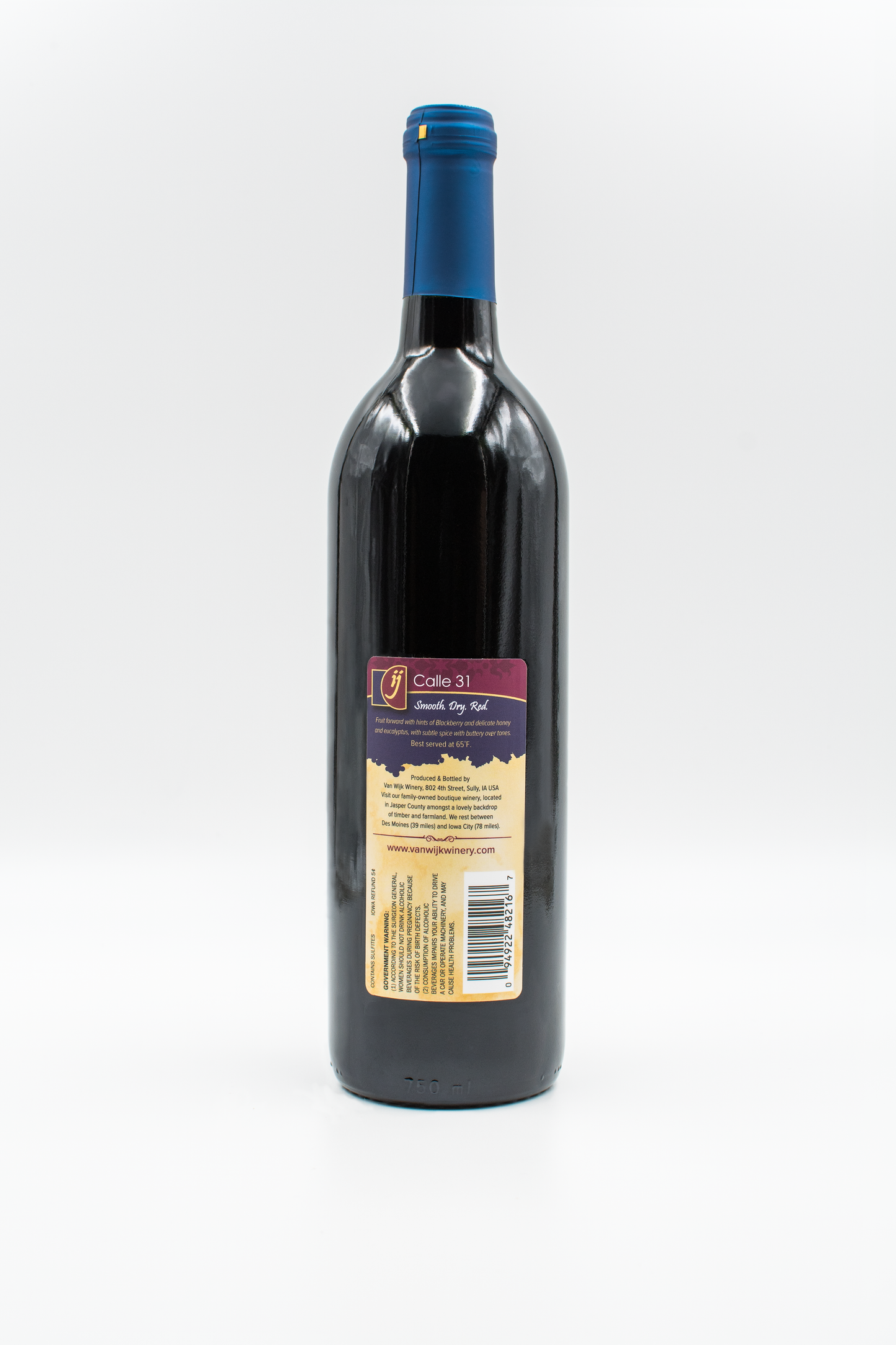 Wine:  Calle 31 - 750 ml Bottle