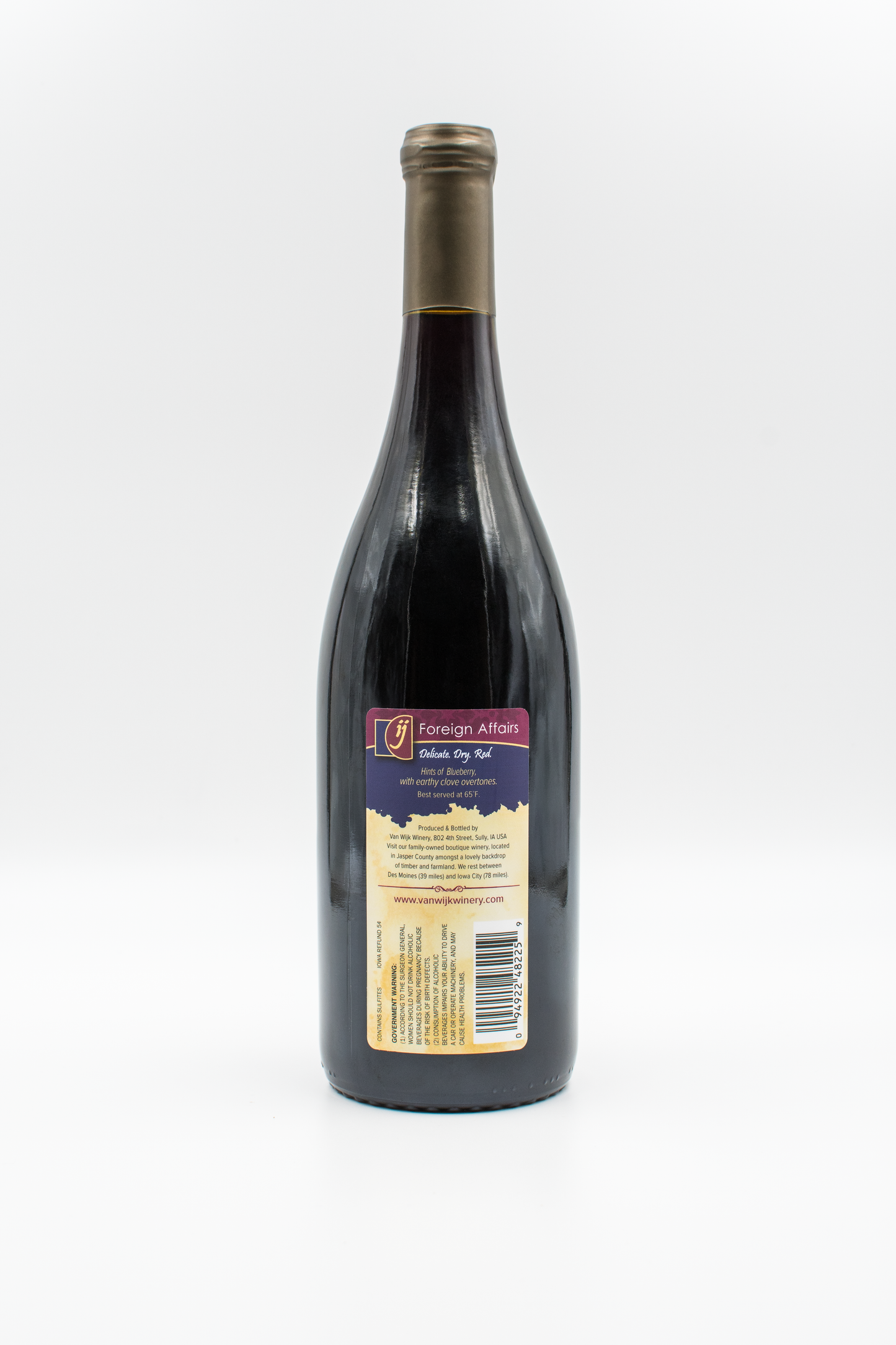 Wine:  Foreign Affairs - 750 ml Bottle