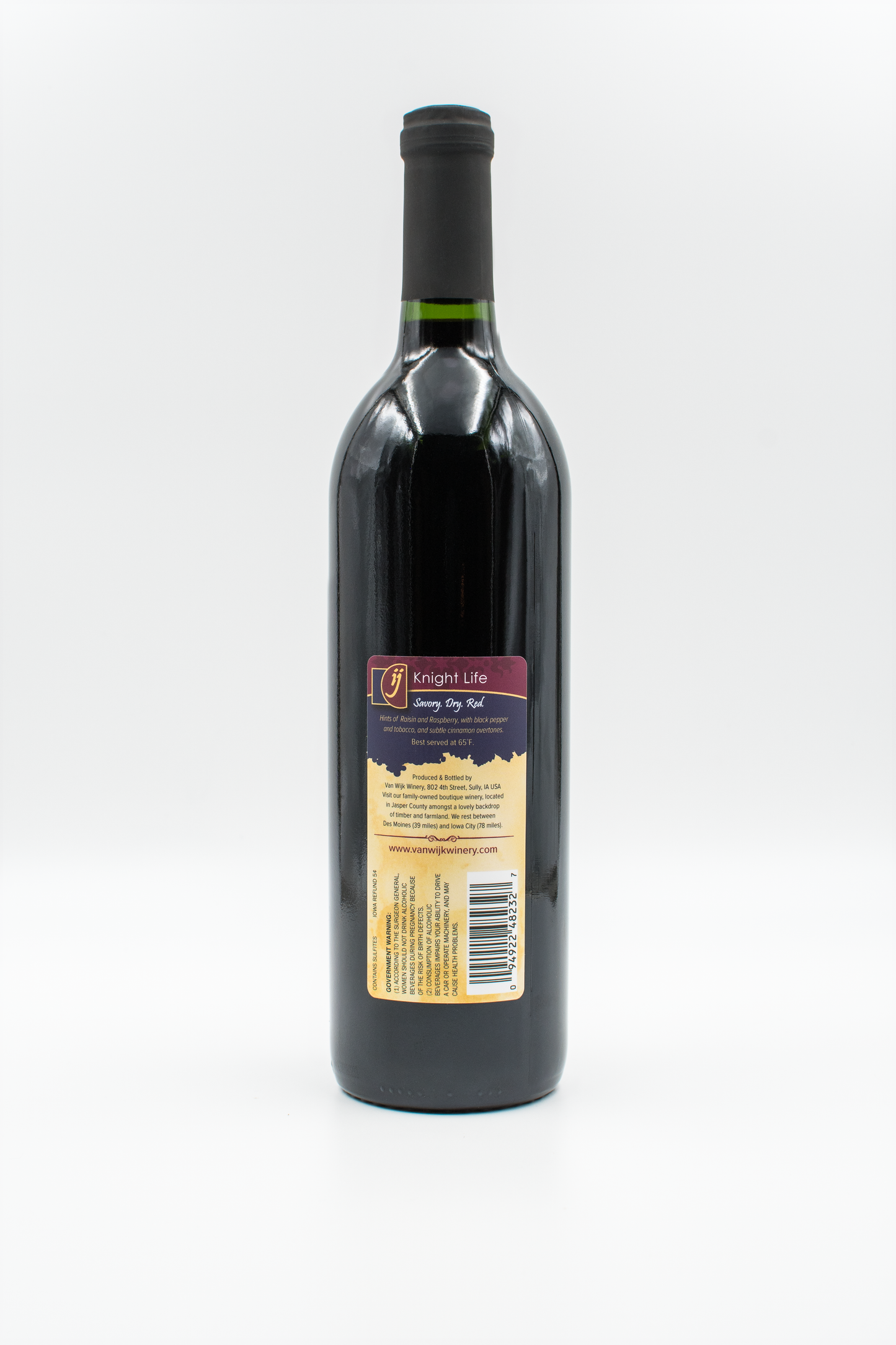 Wine:  Knight Life - 750 ml Bottle
