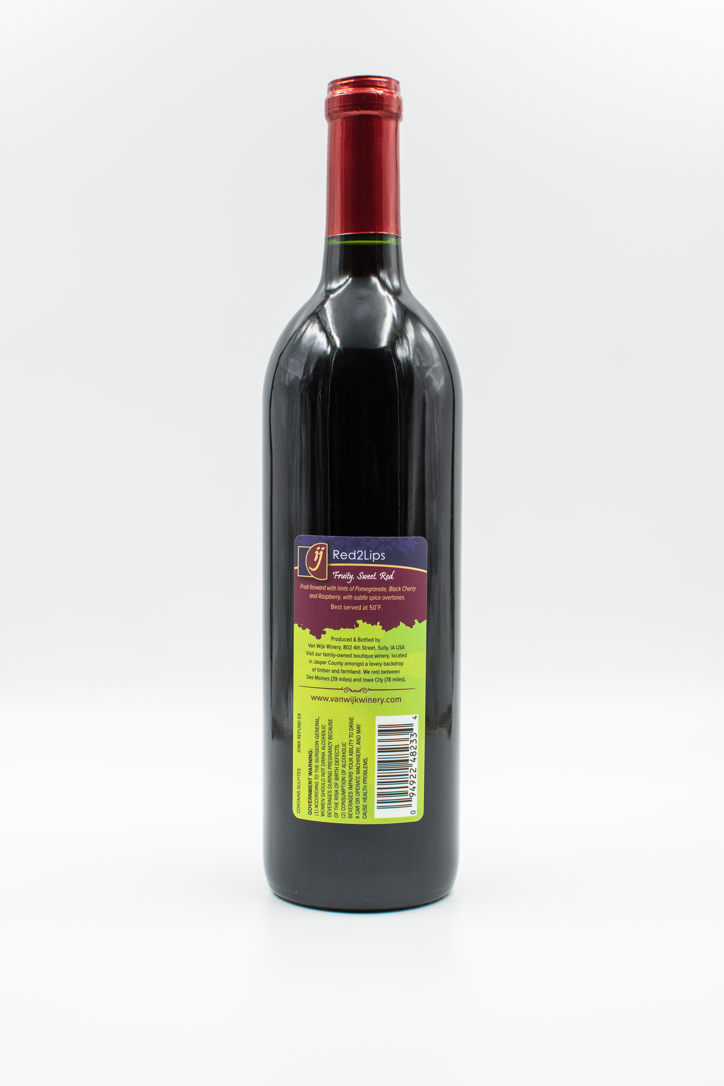 Wine:  Red2Lips - 750 ml Bottle