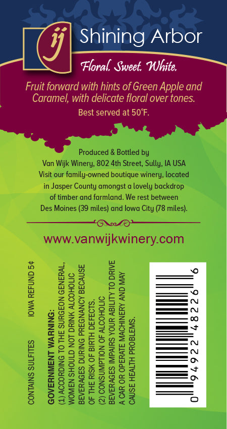 Wine:  Shining Arbor - 750 ml Bottle