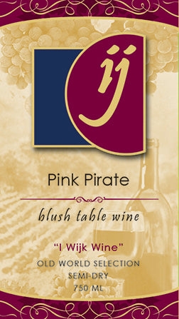 Wine:  Pink Pirate - 750 ml Bottle