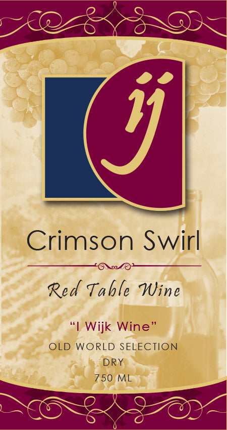 Wine:  Crimson Swirl - 750 ml Bottle
